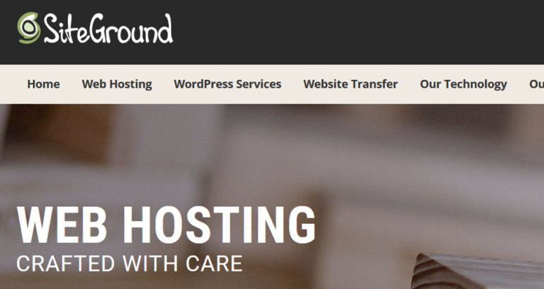 How does Siteground care your website?